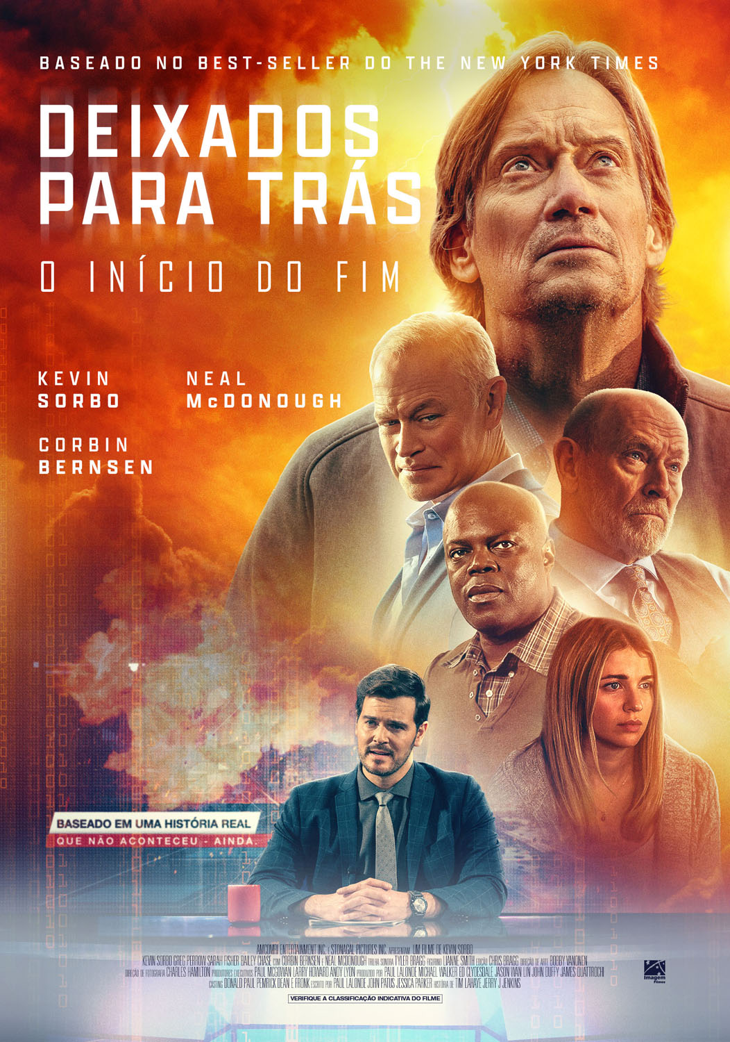 Capa de divulgação do filme Deixados para Trás; O início do Fim 