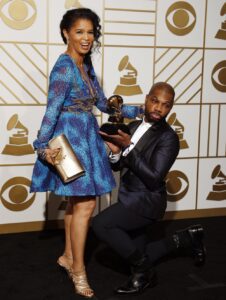 Imagem Reprodução - Kirk Franklin e Tammy Franklin