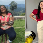 Não é por ser magra, mais sim pela superação de seus limites.