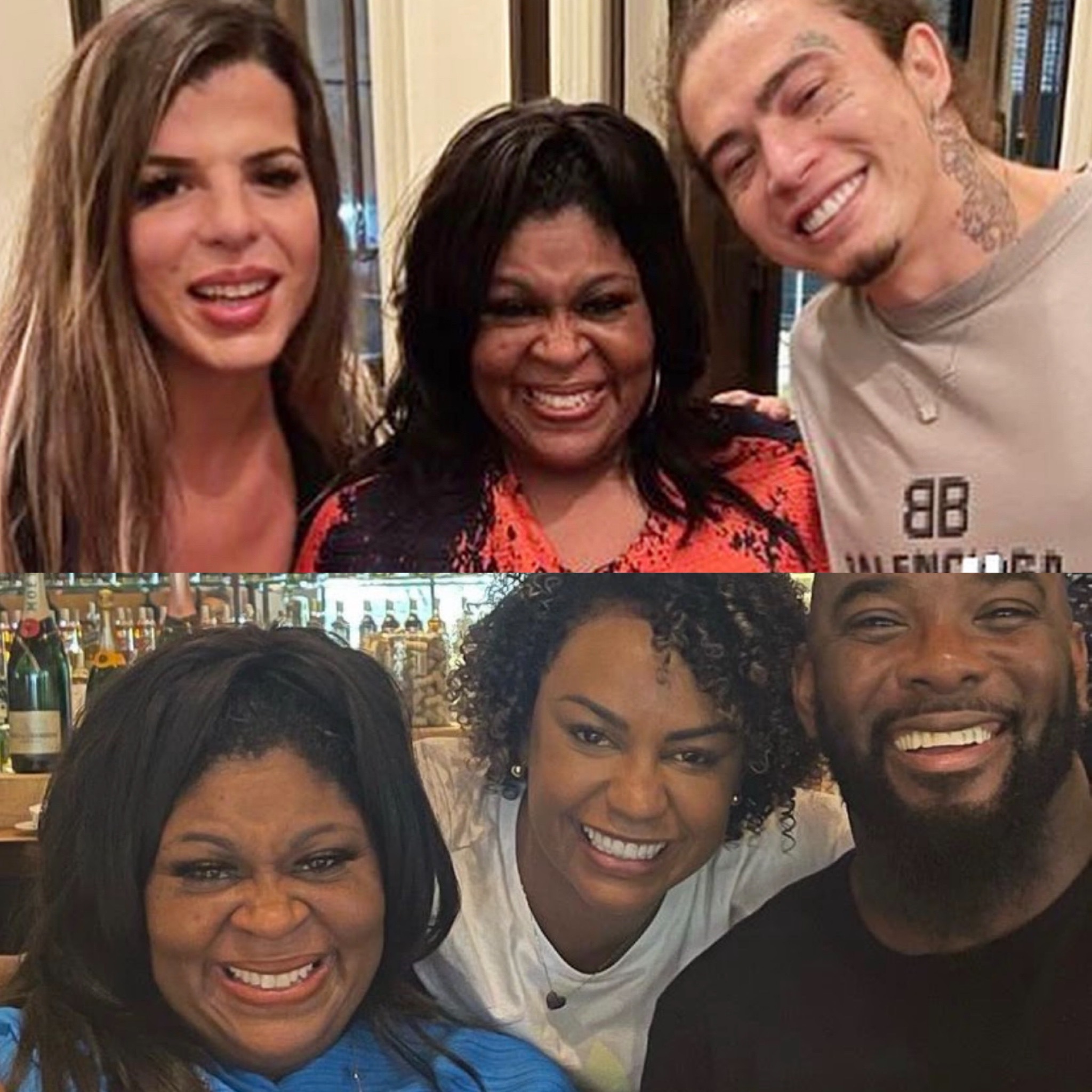 Imagem Reprodução Rede Social - Rafaella Villella / Kim Burrell / Whindersson Nunes / Kim Burrell / Isa Reis / S.Y Younger