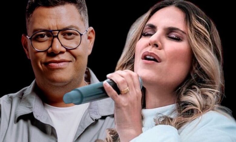 Imagem Reprodução - Aline Barros e Anderson Freire