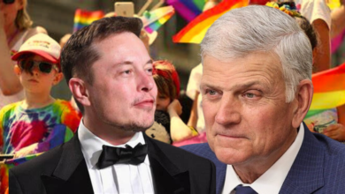 Imagem reprodução/Foto Divulgação/ Elo Musk/ Franklin Graham/ Edição Hugo Gospel