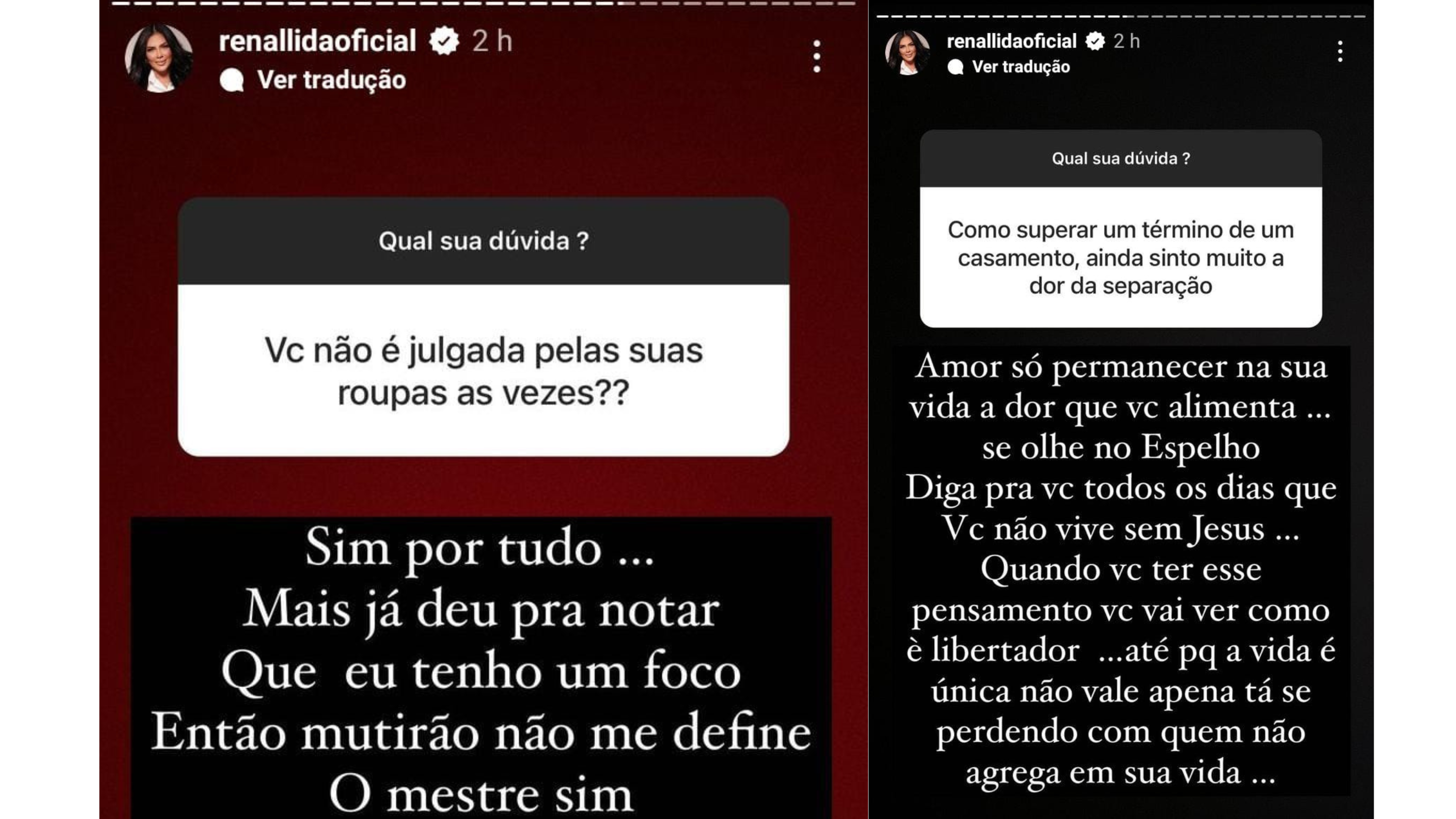 Imagem Reprodução - Rede Social - Renallida Carvalho 