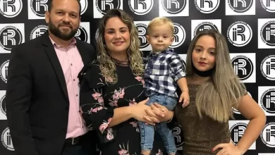 Imagem reprodução Rede Social - Família morre em acidente BR-070