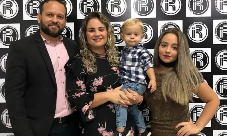 Imagem reprodução Rede Social - Família morre em acidente BR-070