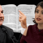 Imagem Reprodução Rede Social/ Pastor Silas Malafaia/Tabata Amaral