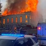 Imagem Reprodução - Igreja que celebrou orgulho gay é destruída por um raio
