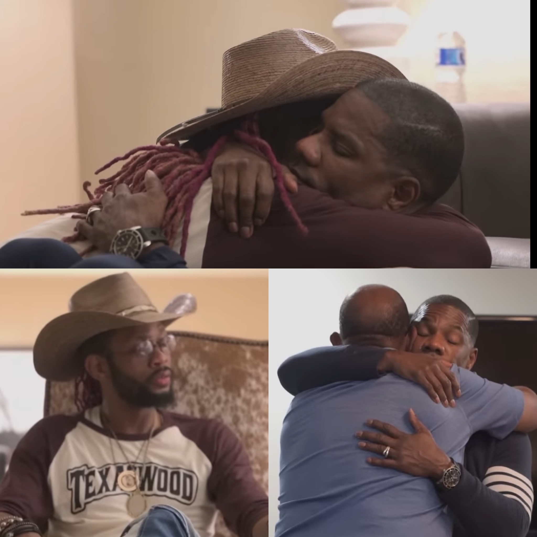 Cenas do documentário ‘Father’s Day: A Kirk Franklin Story Documentary’ (Imagens/ Reprodução YouTube Kirk Franklin). 