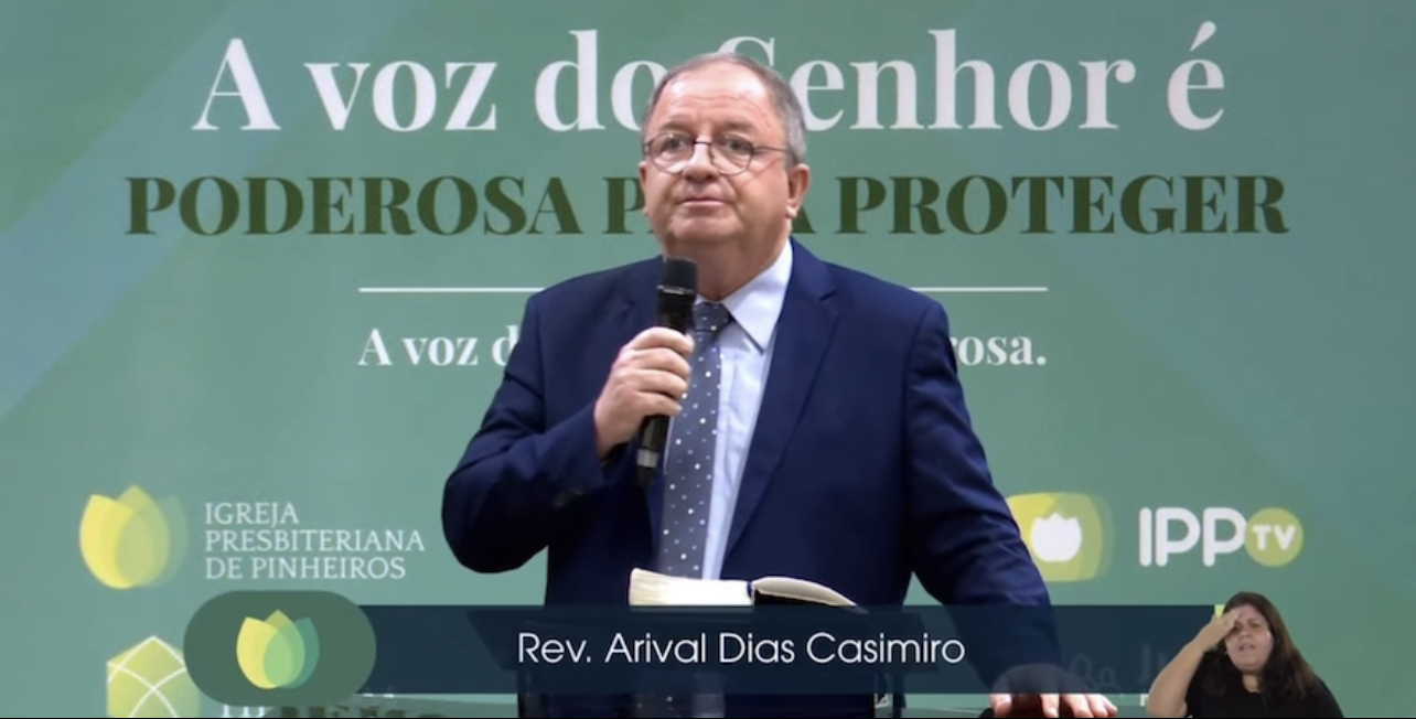 Reverendo Arival dias Casimiro (Imagem reprodução YouTube)