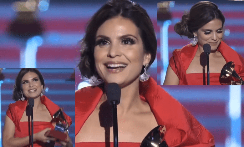 Cantora Aline Barros Grammy Latino (Imagem/Reprodução/ YouTube)