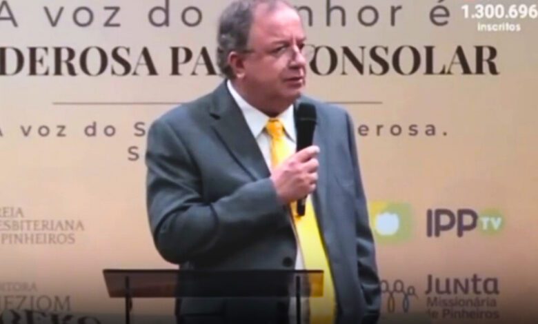 Pastor Casimiro alerta igreja sobre perigo de Dino no STF