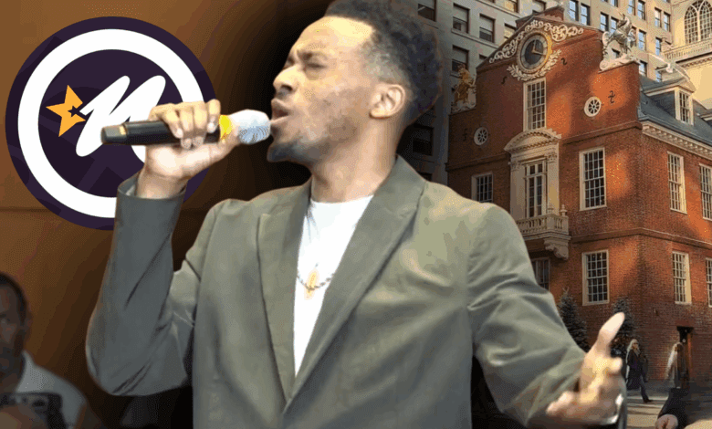 Jonathan McReynolds em Boston / Imagem composição (Redes Sociais / YouTube) Edição Gabriel Ribeiro