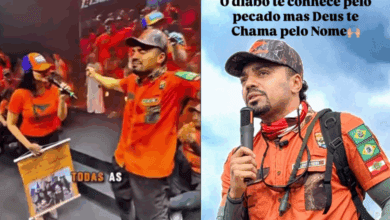 Imagem reprodução/ Redes sociais/ Tirulipa/ Stefânia Lemos/ Traição/ Edição Hugo gospel