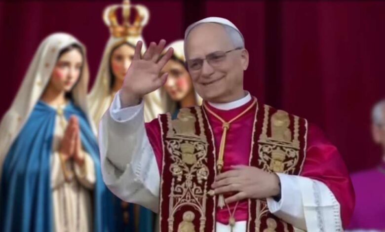 Imagem Reprodução/ rede sociais/Papa Leão XIV - Edição Hugo Gospel