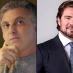 Luciano Huck e Daniel Vorcaro lado a lado