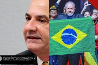 Pastor Silas Malafaia e o presidente Luiz Inácio Lula da Silva em composição de imagem
