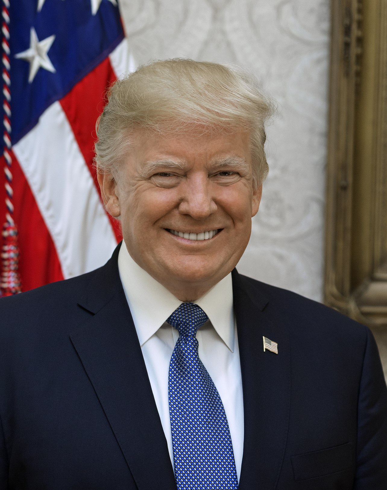 Retrato oficial do presidente Donald Trump