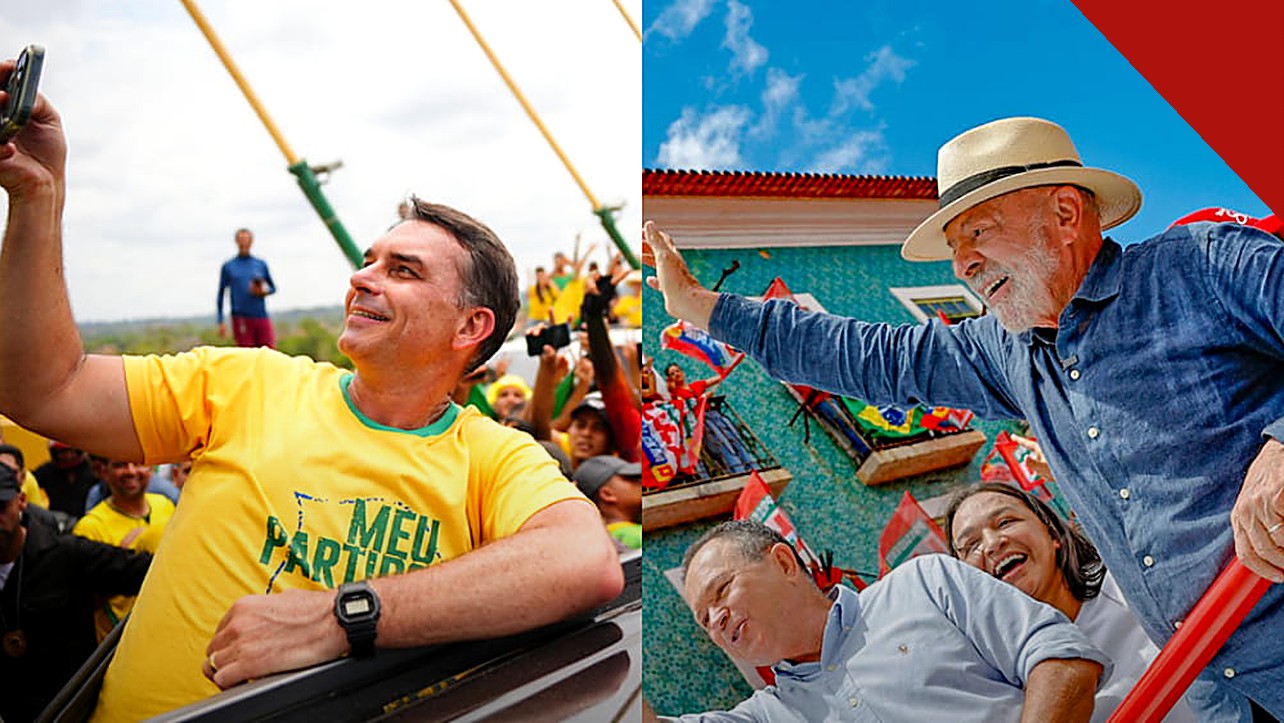 Flávio Bolsonaro lidera entre evangélicos com 69,6% e Lula lidera entre católicos com 55% na pesquisa Meio/Ideia do segundo turno de 2026