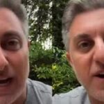 mãe de Luciano Huck declara voto em Lula: o apresentador Luciano Huck em vídeo publicado nas redes sociais, em montagem da Contigo!