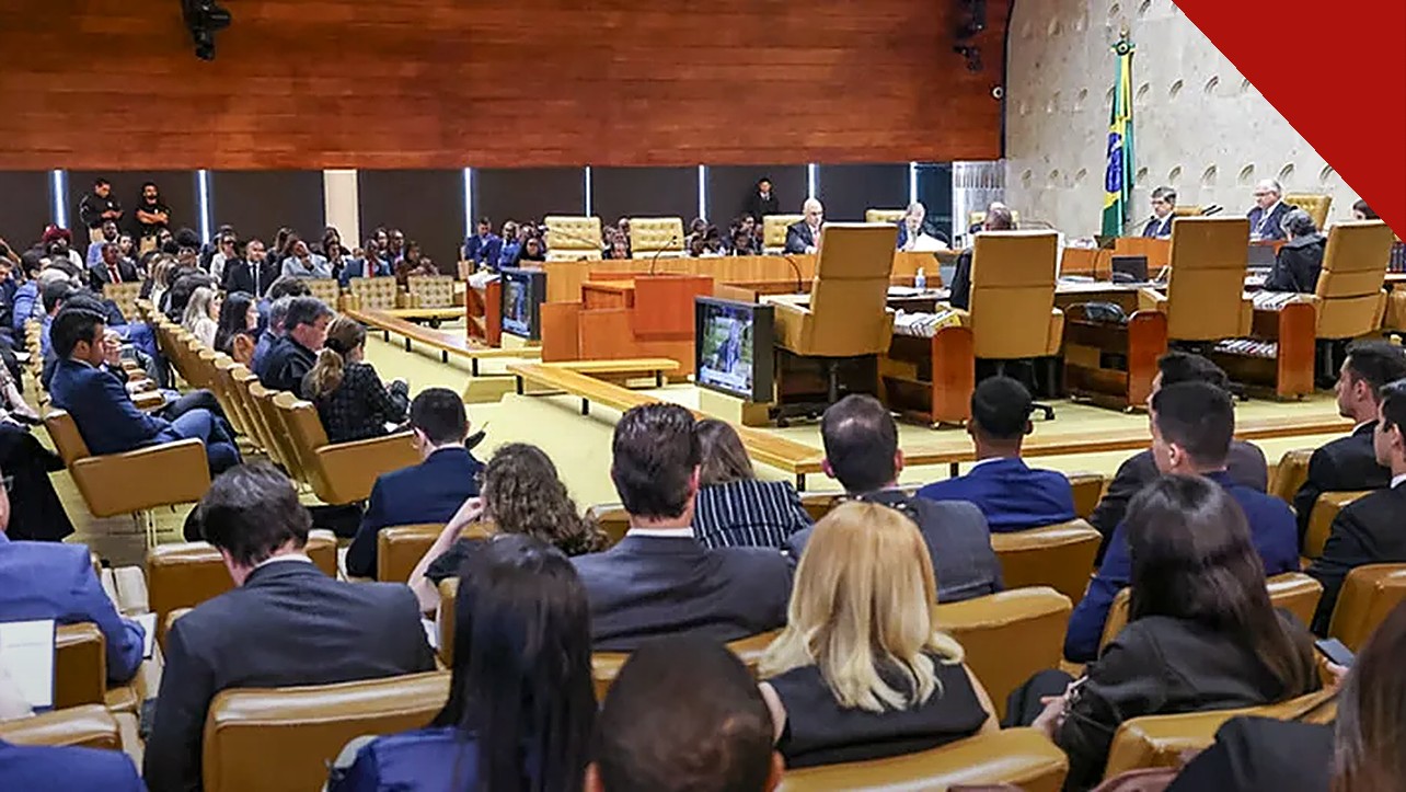 STF derruba lei do Maranhão sobre gênero: plenário do Supremo Tribunal Federal em Brasília