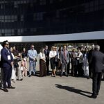 O TSE dá 24 horas para Meta e X: sede do Tribunal Superior Eleitoral, em Brasília, em foto de 2025