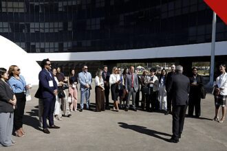 O TSE dá 24 horas para Meta e X: sede do Tribunal Superior Eleitoral, em Brasília, em foto de 2025