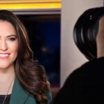 Montse Alvarado assume dicastério do Vaticano: a jornalista e presidente da EWTN News sorri durante gravação em estúdio de televisão