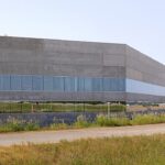 demissão do atirador de Austin: vista aérea da Gigafactory da Tesla em Austin, no Texas, onde o atirador trabalhou até dezembro