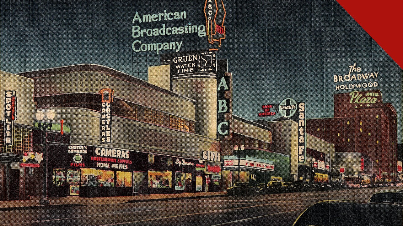 morte da cantora Peggy King: estúdios da ABC na Vine Street, em Hollywood, na era de ouro da televisão americana
