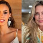 Bruna Biancardi rebate Luana Piovani: montagem com Bruna Biancardi à esquerda e Luana Piovani à direita, as duas olhando para a câmera