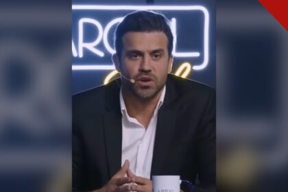 Marçal contesta queda da abstenção: empresário Pablo Marçal durante entrevista em estúdio