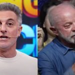 Luciano Huck pede união do país: Luciano Huck e Lula em montagem sobre a eleição presidencial