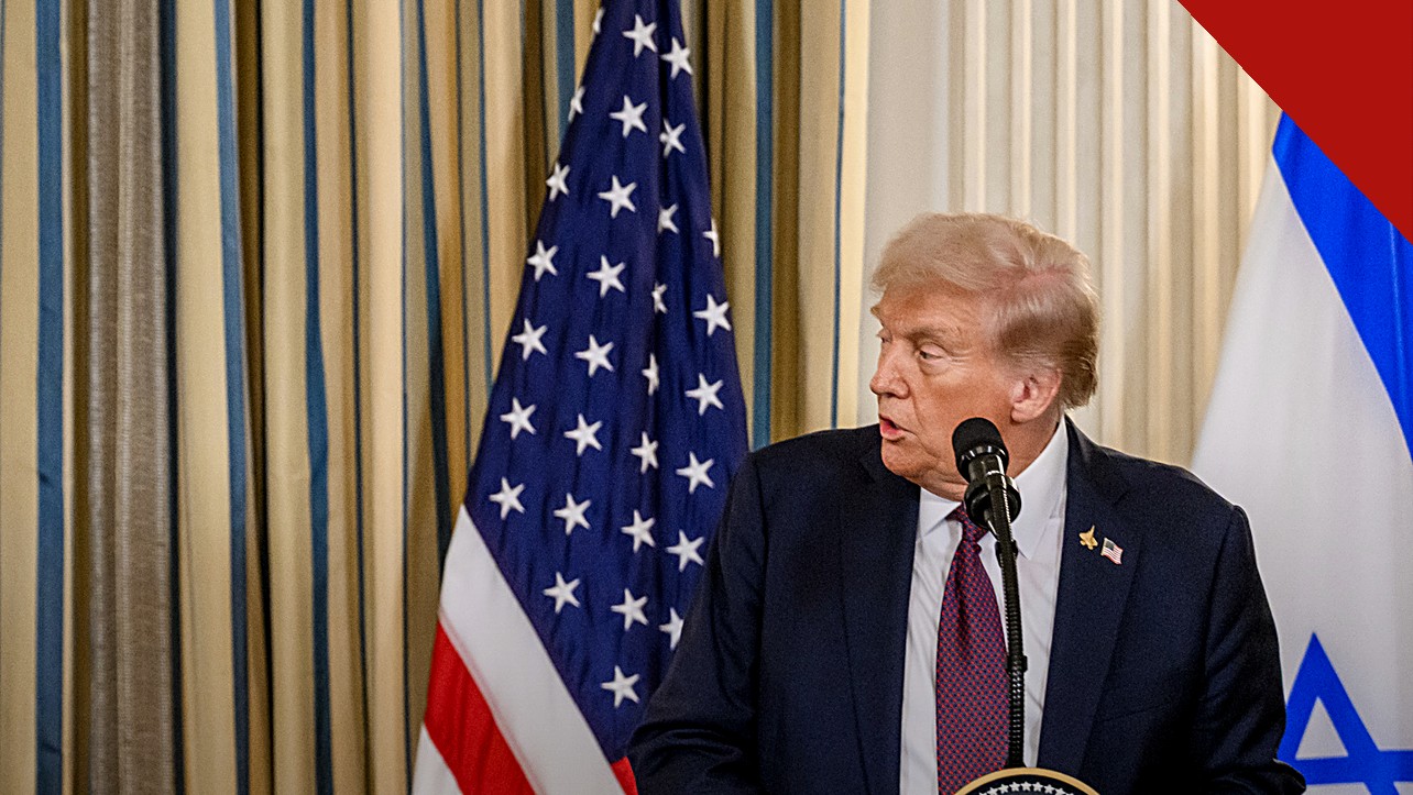 Trump diz que eleição no Brasil pareceu fraudada: o presidente Donald Trump em coletiva na Casa Branca