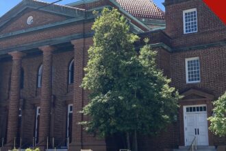 Igrejas deixam denominação metodista: fachada da Igreja Metodista Unida Central de Florence, na Carolina do Sul