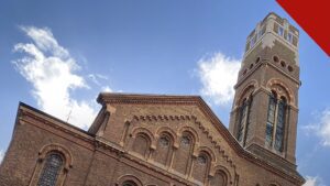 R.T. Kendall alerta para 6 doutrinas perigosas para a igreja, e a imagem mostra a fachada da Westminster Chapel, em Londres, igreja liderada por ele durante 25 anos