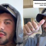 Zé Felipe revela diagnóstico de síndrome do piriforme após confundir a dor com problema no nervo ciático, e a imagem mostra o cantor nos stories em que respondeu aos seguidores sobre o diagnóstico