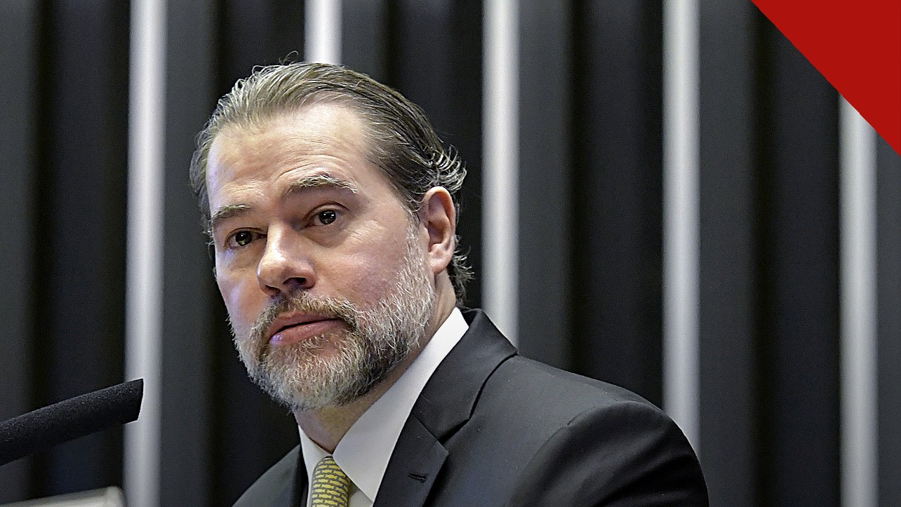 Toffoli rejeita ação de Flávio contra Janones: ministro Dias Toffoli em sessão no Supremo Tribunal Federal