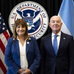 Bullrich reconhece vitória de Lula: senadora Patricia Bullrich em reunião oficial em Washington, nos Estados Unidos