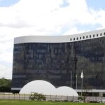 missão da OEA reconhece resultado da eleição no Brasil, e a imagem mostra a sede do Tribunal Superior Eleitoral, em Brasília, em foto de arquivo