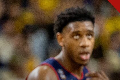 novato dos Spurs Tarris Reed Jr é batizado, e a imagem mostra o pivô Tarris Reed Jr, do San Antonio Spurs, em retrato de arquivo