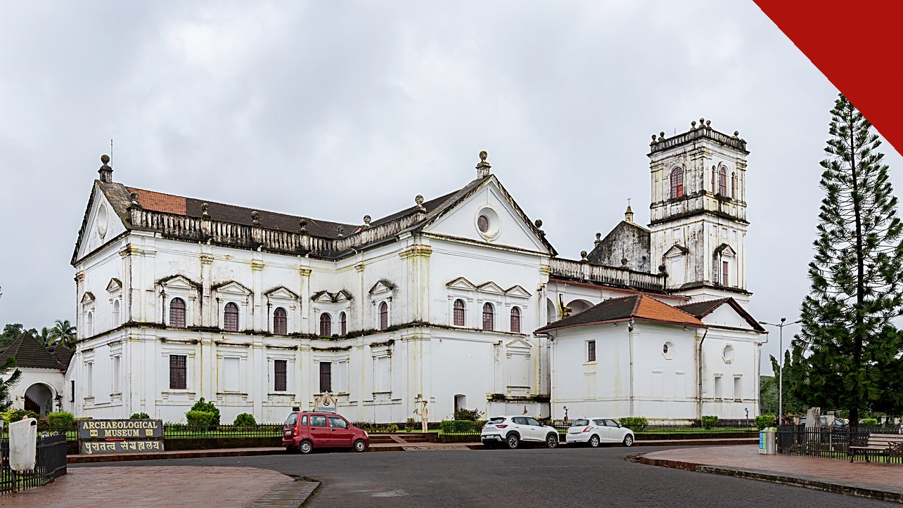 projeto de lei anticonversão é suspenso em Goa, e a imagem mostra a Sé Catedral de Goa, no estado indiano onde a proposta anticonversão foi retirada da pauta