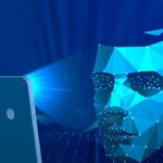 Anatel exigirá reconhecimento facial em linhas de celular, e a imagem mostra uma ilustração de reconhecimento facial sendo feito por um smartphone, em imagem de arquivo