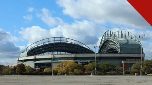 Brewers conquistam a World Series pela primeira vez, e a imagem mostra o American Family Field, estádio do Milwaukee Brewers, em Milwaukee