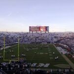 Big 12 multa UCF por cânticos contra mórmons da BYU, e a imagem mostra o estádio da UCF, em Orlando, na Flórida, palco do jogo contra a BYU de 24 de outubro