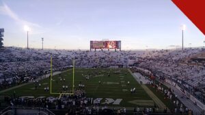 Big 12 multa UCF por cânticos contra mórmons da BYU, e a imagem mostra o estádio da UCF, em Orlando, na Flórida, palco do jogo contra a BYU de 24 de outubro