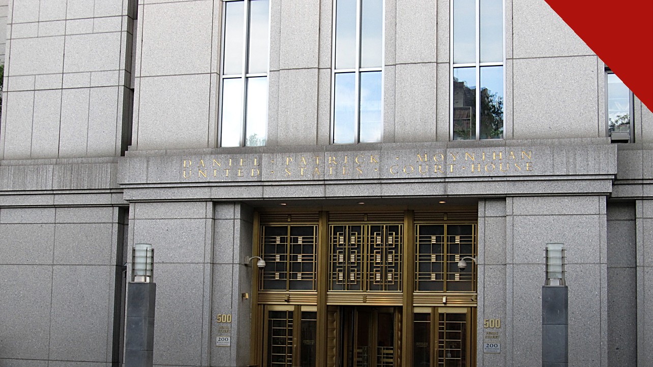 juiz que conduzia ação contra Maduro morre aos 92 anos, e a imagem mostra o tribunal federal Daniel Patrick Moynihan, em Nova York, sede de processos do Distrito Sul