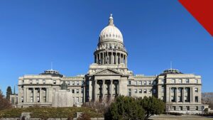 medidas sobre aborto nas urnas de 4 estados americanos, e a imagem mostra o Capitólio estadual de Idaho, em Boise, um dos estados com proposta sobre aborto nas urnas