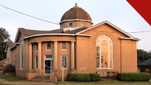 economia prejudica igrejas nos Estados Unidos, e a imagem mostra a Primeira Igreja Metodista de Atoka, nos Estados Unidos, igreja protestante americana como as ouvidas pela pesquisa Lifeway