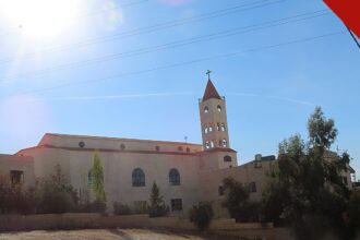 cristãos são mortos em ataques na Jordânia e Etiópia: fachada da Igreja dos Mártires da Jordânia, em Amã, em imagem temática