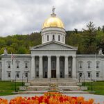 Vermont é processado por excluir escolas religiosas, e a imagem mostra o Capitólio estadual de Vermont, em Montpelier, sede do governo que aprovou a lei Act 73 contestada na Justiça